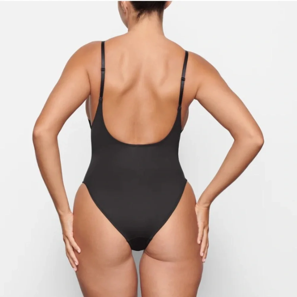Skims NWT Black Swim Scoop Neck One Piece SZ XS, S, M, L - Picture 3 of 13